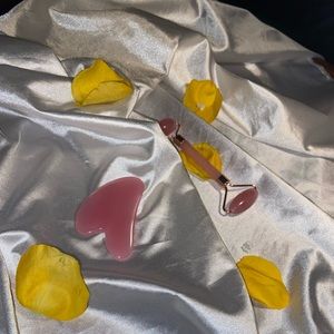 Rose quarts Gua face roller 💗